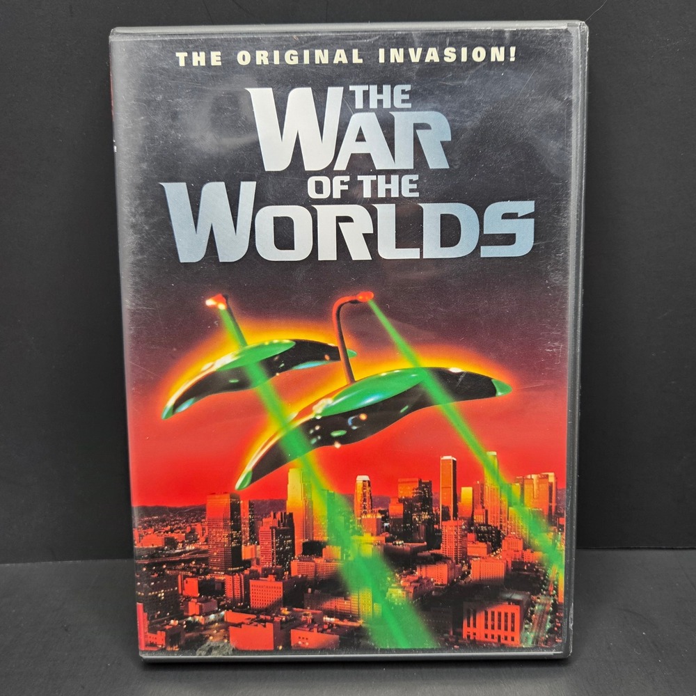 Paramount The War of the Worlds DVD 1953 Sci-Fi Movie Vintage Classic HG Wells